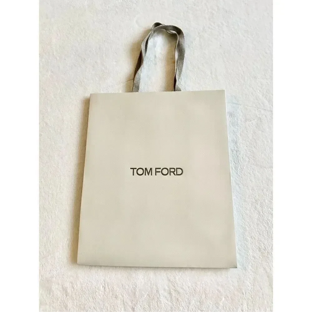 Tom Ford light gray gift bag